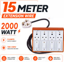 Extocord Heavy Duty Extension Board 4 Socket
