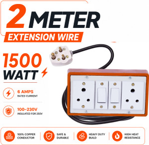 Extocord Heavy Duty Extension Board with Two