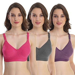Extra Comfort Non Padded Non Wire Bra