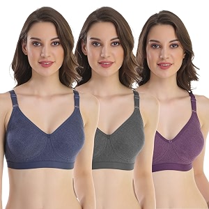 Extra Comfort Non Padded Non Wire Bra
