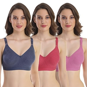 Extra Comfort Non Padded Non Wire Bra