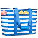 Extra Large Beach Bags for Women Waterproof Sandproof Beach Tote Bag
