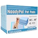 Large Pee Pads for Dogs 31"x47", 40count, Super Absorbent