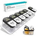 Extra Large Pill Organizer 2 Times a Day – Weekly Pill Box 7 Day, AM PM