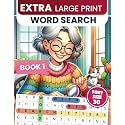 Extra Large Print Word Search: Jumbo Word Search For Seniors & Adults | 50 Themed Puzzles With Very BIG Letters (30 Font Size) | Anti-Eye Strain Word ... Seniors - With Fun Facts And Jumbo Solutions)
