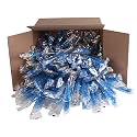 Extra Large Rock Candy Sticks: 144 Blue Rock Candy Sticks - Blue Raspberry - Individually Wrapped for Weddings, Bridal Showers, Receptions, Candy Buffet, Party Favors, Old Fashioned Espeez Bulk Candy