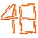 Extra Large Rock Candy Sticks: 48 Orange Rock Candy Sticks - Individually Wrapped for Party Favors, Candy Buffet, Showers, Receptions, Old Fashioned Espeez Bulk Candy on a Stick