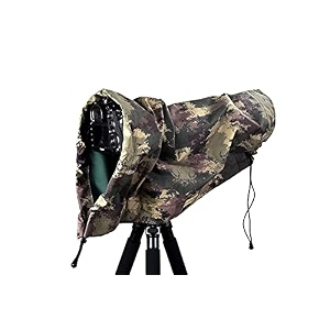 extra large size rain and dust protection cover -mottled wood green
