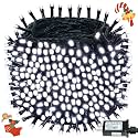 Extra-Long 165Ft 500LED Christmas String Lights Outdoor Indoor, Cool White