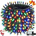 Extra-Long 165Ft 500LED Christmas String Lights Outdoor Indoor, Multicolor