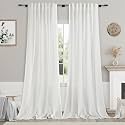 Extra Long Off White Curtains 105 inches