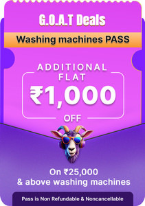 extra rs1000- off on rs25000-  above washing machines from 11th july 2025 till 071725