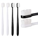 Extra Soft Tooth Brushes For Adults Ultra Soft-Bristled Adult Toothbrush Micro Nano Soft Bristle Perfect For Kid Children Sensitive Teeth/Gum Person, Manual, (Multicolour) (2)