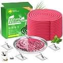 Extra Strong Mosquito Repellent Coils, 28 Pack Large Outdoor Coils for Patios and Camping, DEET Free, Long Lasting 6 Hours Burning Time, Effective Outdoor Insect Bug Control for Backyard Fishing