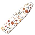 Extra Thick Ironing Board Cover and Pad, 15x54 Ironing Board Cover, Resist Scorching and Staining,Elastic Edges,Art of Life Iron Sew Laundry