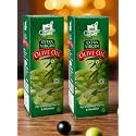 LAXMI ORGANIC Extra Virgin Olive Oil 2L | Cold Pressed Jaitun Ka Tel | 100% Pure Edible Olive Oil for Cooking, Salad Dressing &amp; Sautéing | Multipurpose Oil for Hair, Skin &amp; Baby Massage