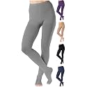 ABSOLUTE SUPPORT Compression Pantyhose 20-30mmHg, Opaque, Grey, 2X-Large