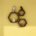 Extrawish Set Of 3 Hexagon shape Designer