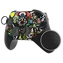 eXtremeRate ASR Version Redesigned Shell for Xbox Core Wireless Controller - Performance Rubberized Grip, Anti Sticks Rubbing Rings - Custom Faceplate for Xbox Series X & S Controller - Scary Party