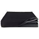 eXtremeRate Black Horizontal Dust Cover for PS4 Slim Console, Soft Neat Lining Dust Guard for PS4 Slim Console, Anti Scratch Waterproof Cover Protector Sleeve for PS4 Slim Console
