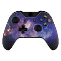 eXtremeRate Case for Xbox One Controller, DIY Replacement Housing Front Case Faceplate Shell Accessories for Xbox One Standard Controller Model 1537/1697 Starry Sky A