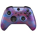 eXtremeRate DIY Replacement Front Shell for Xbox Elite 2 Controller, Damascuscamo Faceplate Cover Case for Xbox Elite Series 2 Controller with Accent Rings [Controller Not Included]