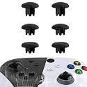 eXtremeRate Edge Sticks Interchangeable Thumbsticks for Xbox Core Controller, Black Swappable Analog Stick Joystick for Xbox One S/X/Elite, for Nintendo Switch Pro Controller