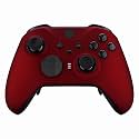 eXtremeRate Faceplate Cover for Xbox Elite 2 Controller, Scarlet Red Soft Touch Front Housing Shell Replacement Kit for Xbox One Elite Series 2 Model 1797 - Controller Not Included