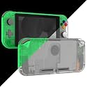 eXtremeRate Glow in Dark - Green DIY Replacement Shell for Nintendo Switch Lite, NSL Handheld Controller Housing with Screen Protector, Custom Case Cover for Nintendo Switch Lite