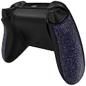 eXtremeRate Grip Cover for Xbox Series X &amp; S, Textured Purple Non-Slip Back Panels Accessories, Replacement Side Rails Shell for Xbox Wireless Controller - Controller Not Included