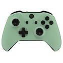 eXtremeRate Matcha Green Front Housing Shell Cover for Xbox One S/X Controller, Replacement Parts Custom Case Faceplate for Xbox One Wireless Controller Model 1708