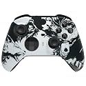 eXtremeRate New Wolve Soul Replacement Faceplate for One Elite Controller Series 2 (Model 1797), Soft Touch Front Housing Shell & Accent Rings for Elite Series 2 Core Controller