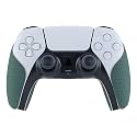 eXtremeRate PlayVital Pine Green Anti-Skid Sweat-Absorbent Controller Grip for ps5 Controller, Professional Textured Soft Rubber Pads Handle Grips for ps5