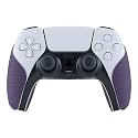 eXtremeRate PlayVital Purple Anti-Skid Sweat-Absorbent Controller Grip for ps5 Controller, Professional Textured Soft Rubber Pads Handle Grips for ps5 Controller