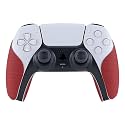 eXtremeRate PlayVital Red Anti-Skid Sweat-Absorbent Controller Grip for ps5 Controller, Professional Textured Soft Rubber Pads Handle Grips for ps5