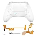 eXtremeRate VICTOR X Remap Kit for Xbox Series X/S, 6 Profiles &amp; White Redesigned Back Shell &amp; Side Rails &amp; 4 Back Buttons for Xbox Core Controller - Controller NOT Included