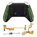 eXtremeRate Victor X Remap Kit for Xbox Series X/S, 6 Profiles &amp; Textured Green Redesigned Back Shell &amp; Side Rails &amp; 4 Back Buttons for Xbox Core Controller - Controller NOT Included