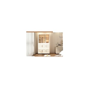 exvito wardrobe  2 tier cupboard for storage almirah for clothes cabinet for storage box wardrobe organizer for storage