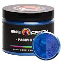 Eye Candy Pigments Premium Blue Mica Powder - Pacific Blue (50gr) - for Epoxy, Resin, Soap, Paint, Woodworking, Acrylic Pouring, Bath Bombs, Fishing Lures - DIY Arts and Crafts Additive