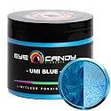 Eye Candy Pigments Premium Blue Mica Powder - Umi Blue (50gr) - for Epoxy, Resin, Soap, Paint, Woodworking, Acrylic Pouring, Bath Bombs, Fishing Lures - DIY Arts and Crafts Additive