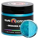 Eye Candy Pigments Premium Blue Mica Powder - Okinawa Blue (50gr) - for Epoxy, Resin, Soap, Paint, Woodworking, Acrylic Pouring, Bath Bombs, Fishing Lures - DIY Arts and Crafts Additive