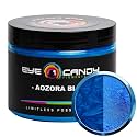 Eye Candy Pigments Premium Blue Mica Powder - Aozora Blue (50gr) - for Epoxy, Resin, Soap, Paint, Woodworking, Acrylic Pouring, Bath Bombs, Fishing Lures - DIY Arts and Crafts Additive