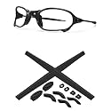 Eye Opening Stuff Replacement Earsocks &amp; Nosepiece Rubber Kits Compatible with Oakley Juliet Sunglasses