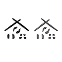 Eye Opening Stuff Replacement Earsocks &amp; Nosepiece Rubber Kits Compatible with Oakley Juliet Sunglasses