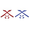 Eye Opening Stuff Replacement Earsocks &amp; Nosepiece Rubber Kits Compatible with Oakley Half Jacket 2.0 OO9144/2.0 XL Sunglass