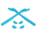 Eye Opening Stuff Replacement Earsocks &amp; Nosepiece Rubber Kits Compatible with Oakley Half Jacket 2.0 OO9144/2.0 XL Sunglass