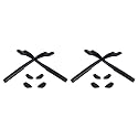 Eye Opening Stuff Replacement Earsocks &amp; Nosepiece Rubber Kits Compatible with Oakley Half Jacket 2.0 OO9144/2.0 XL Sunglass