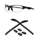 Eye Opening Stuff Replacement Earsocks &amp; Nosepiece Rubber Kits Compatible with Oakley Half Jacket 2.0 OO9144/2.0 XL Sunglass