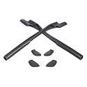 Eye Opening Stuff Replacement Earsocks &amp; Nosepiece Rubber Kits Compatible with Oakley Half Jacket 2.0 OO9144/2.0 XL Sunglass
