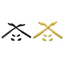 Eye Opening Stuff Replacement Earsocks &amp; Nosepiece Rubber Kits Compatible with Oakley Half Jacket 2.0 OO9144/2.0 XL Sunglass